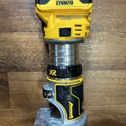 Dewalt 20v Router With Battery Like New!