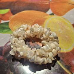 White stone bracelet