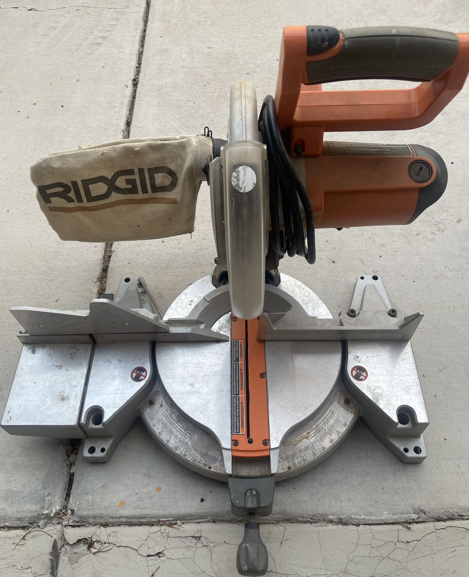 Ridgid 10” Miter Saw. Works Great