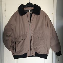 Men's Jacket Aviator Sherpa XL Chamarra 