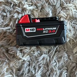 Milwaukee M18 3.0 battery