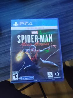 Spider man miles Morales ps4 disc game