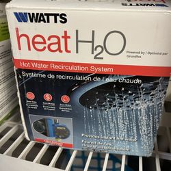 INWATTS heat HO Powered by / Optimisé par Grundfos Hot Water Recirculation System Système de recirculation de l'eau chaude Save Time Économisez du tem