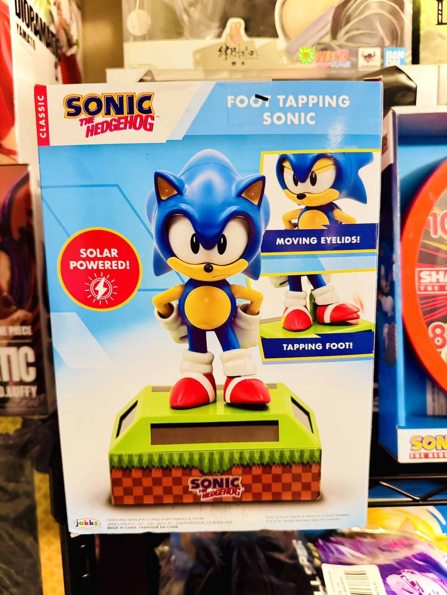 Sonic Tapping Figure