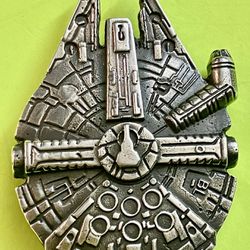 STAR WARS MILLENNIUM FALCON 3.16 OZ .999 FINE PURE SILVER ~ Low Mintage ~ ‼️ Price Is FIRM ‼️