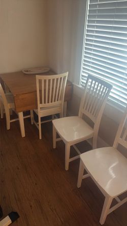 Free dining table and chairs