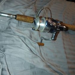 Shimano Rod With Pflueger President Reel