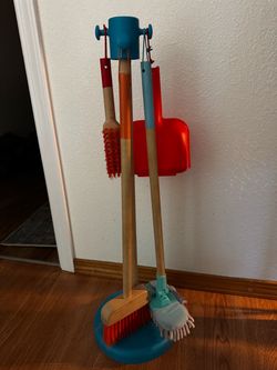 Kids Toy Cleaning Set with Stand