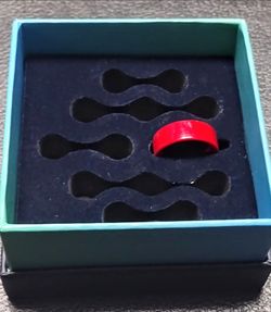 New CNICK Tesla Smart Ring for Model 3/Y/X/S Cybertruck Replaces Key Fob Rose (Red) Size 7 or 7.5 **Please message Size**