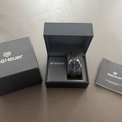 TAG Heuer Formula 1 WAZ1120 (Blue Dial, Quartz, Two-Tone) Watch