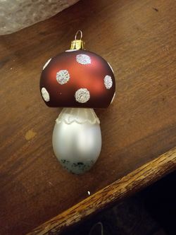 Mushroom Ornament 