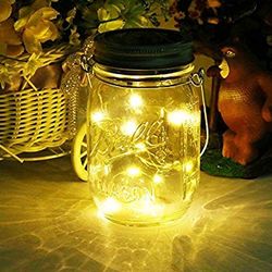 Mason Jar solar powered led (yard,garden,wedding,party,etc)