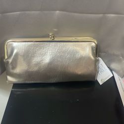 9”wide And 5” Long New Gold Color Wallet 