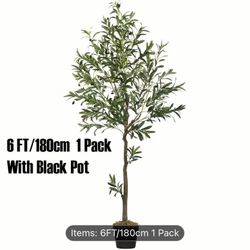 6ft artificial Olive tree Home Deco new In Irvine 