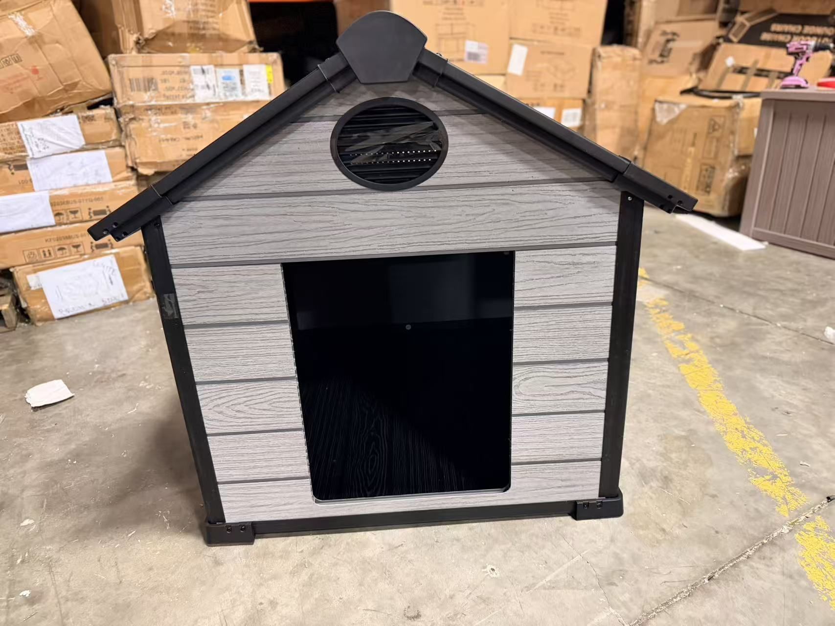 Large Dog House Outdoor Weatherproof, 3XL Big Dog House for 2 Large Dogs Outside $140