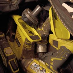 Ryobi Drill ,impact Drill, Sawsaw, Multi Tool 2 Batteries 1 Charger $200 Obo