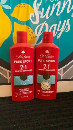 Old Spice Pure Sport 2-in-1 Shampoo + Conditioner (2-Pack) price is firm