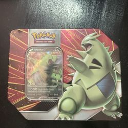 Pokemon TCG V Strikers Tin Tyranitar V
