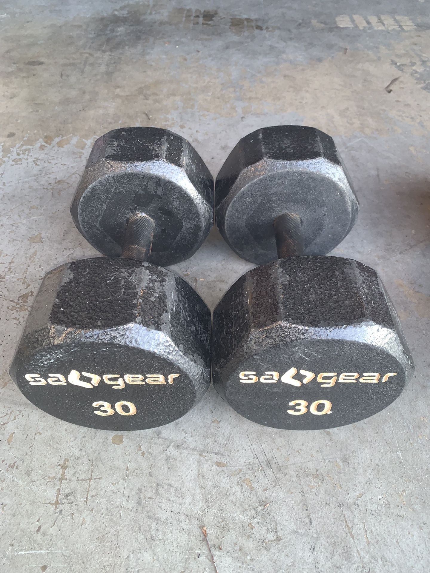 Pair 30 lbs Dumbbells $55