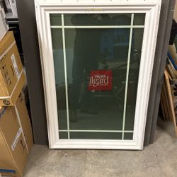 Frosted  Fixed Window 36”x 54”