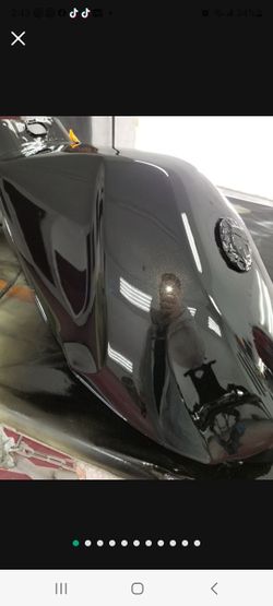 motorcycle paint job and plastic repair...Also car repair and paint