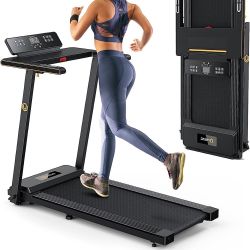 UREVO Portable Folding Treadmill