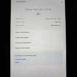 Galaxy Tablet 