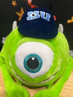 DISNEY MIKE WAZOWSKI MONSTERS UNIVERSITY SUPER LARGE 18 INCH SOFT PLUSH