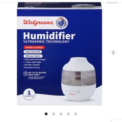 Walgreens Ultrasonic Humidifier Retails $32