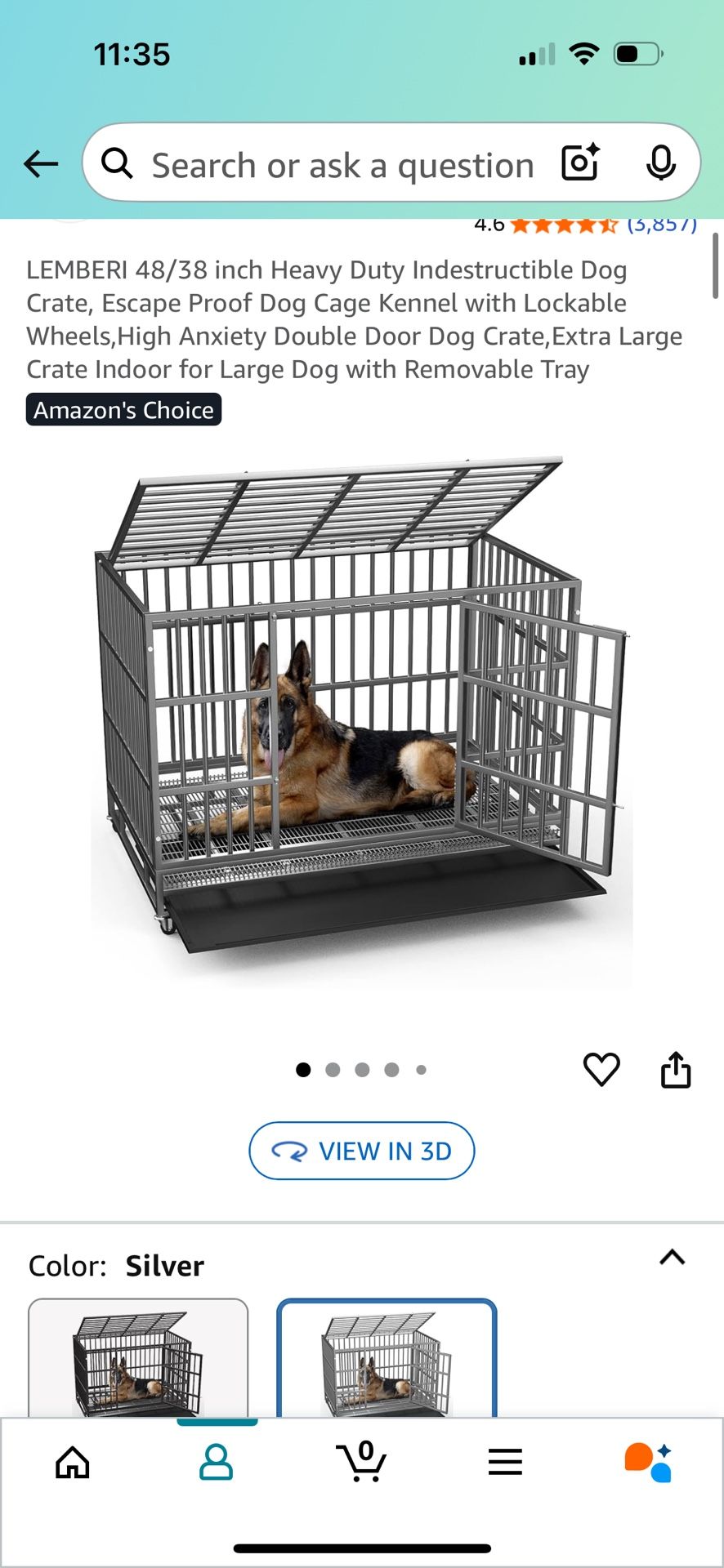 Large Dog Kennel