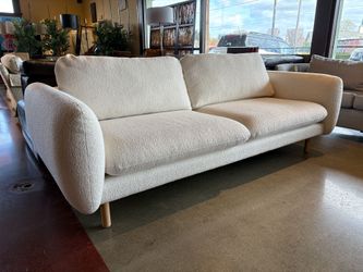 ARTICLE Sanders 85.5″ Sofa – Ivory Wool Bouclé