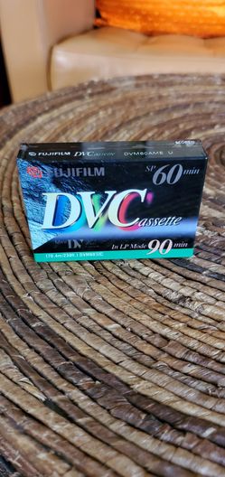 (2) New Fujifilm Digital Video Cassettes SP/LP
