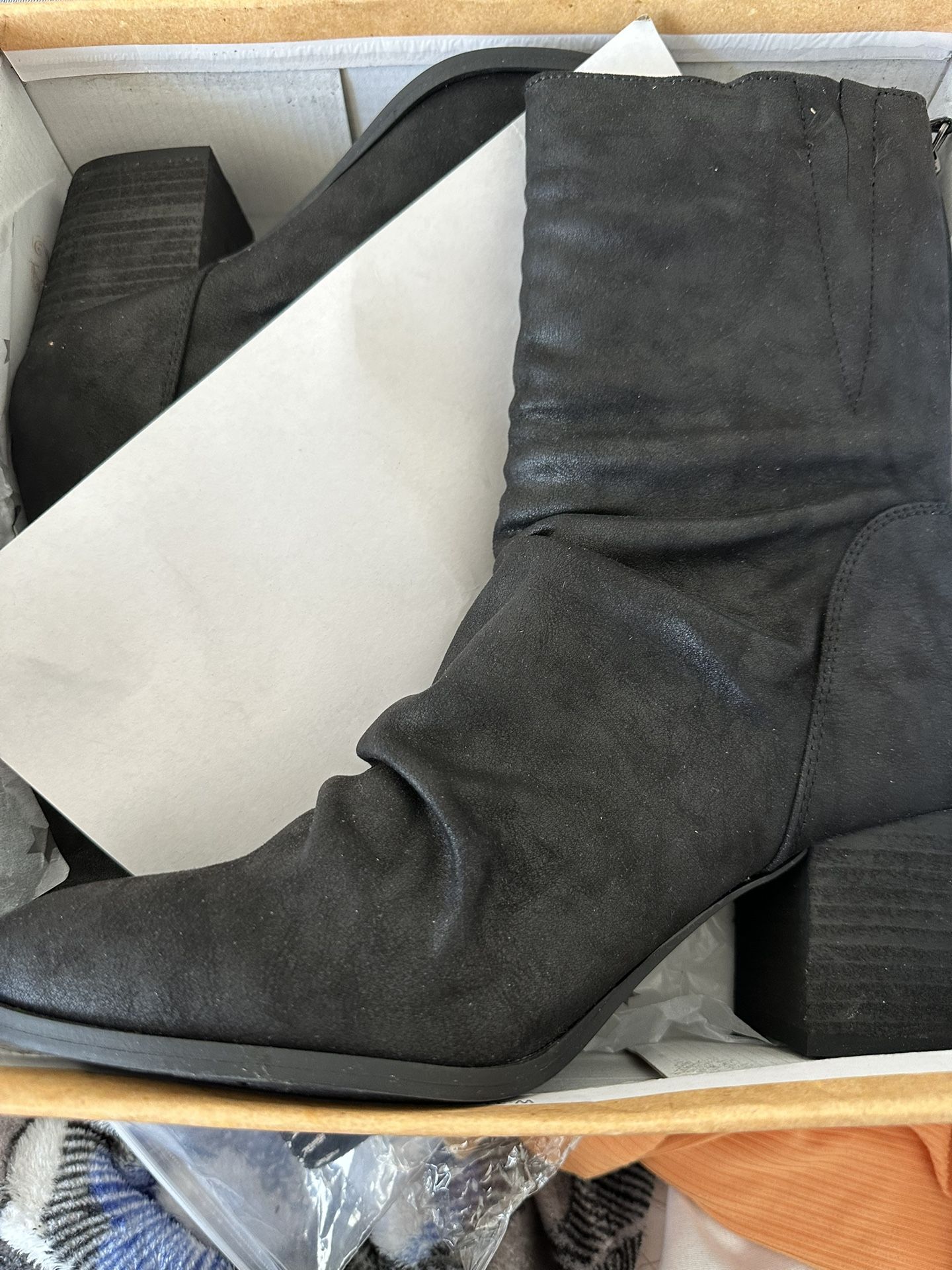 Very Gee Black Size 11 Boots New
