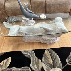 Dolphin coffee table