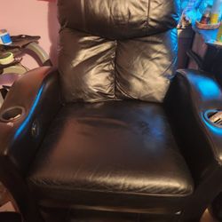 Leather Recliner 