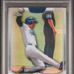 2024 TOPPS 50/50 SHOHEI OHTANI #47 SHOHEI OHTANI CHROME-REFRACTOR PSA 10