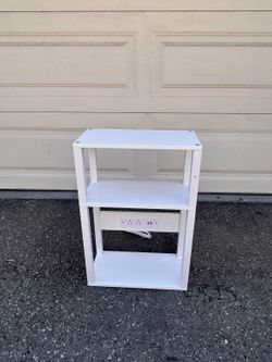 Side Table W/ Charging Station Brand New In Box $20