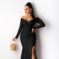 Blissful Midnight Maxi