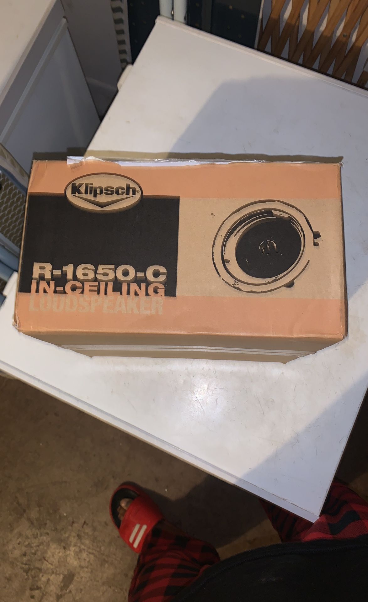 White In Ceiling Speaker