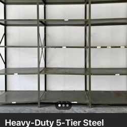 Industrial Shelves Extra Long And Very Deep 