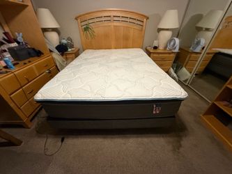 NEW MATTRESS QUEEN SIZE PILLOW TOP WITH BOX SPRING
