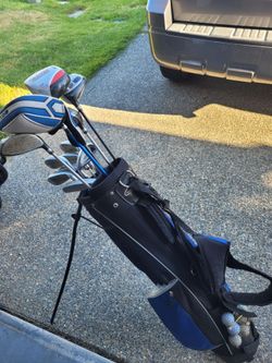 Men's left handed gulf clubs