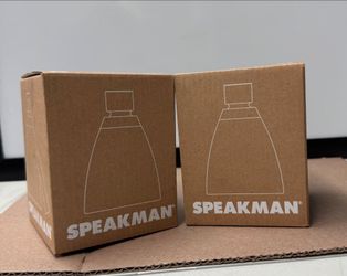 2 Speakman shower heads