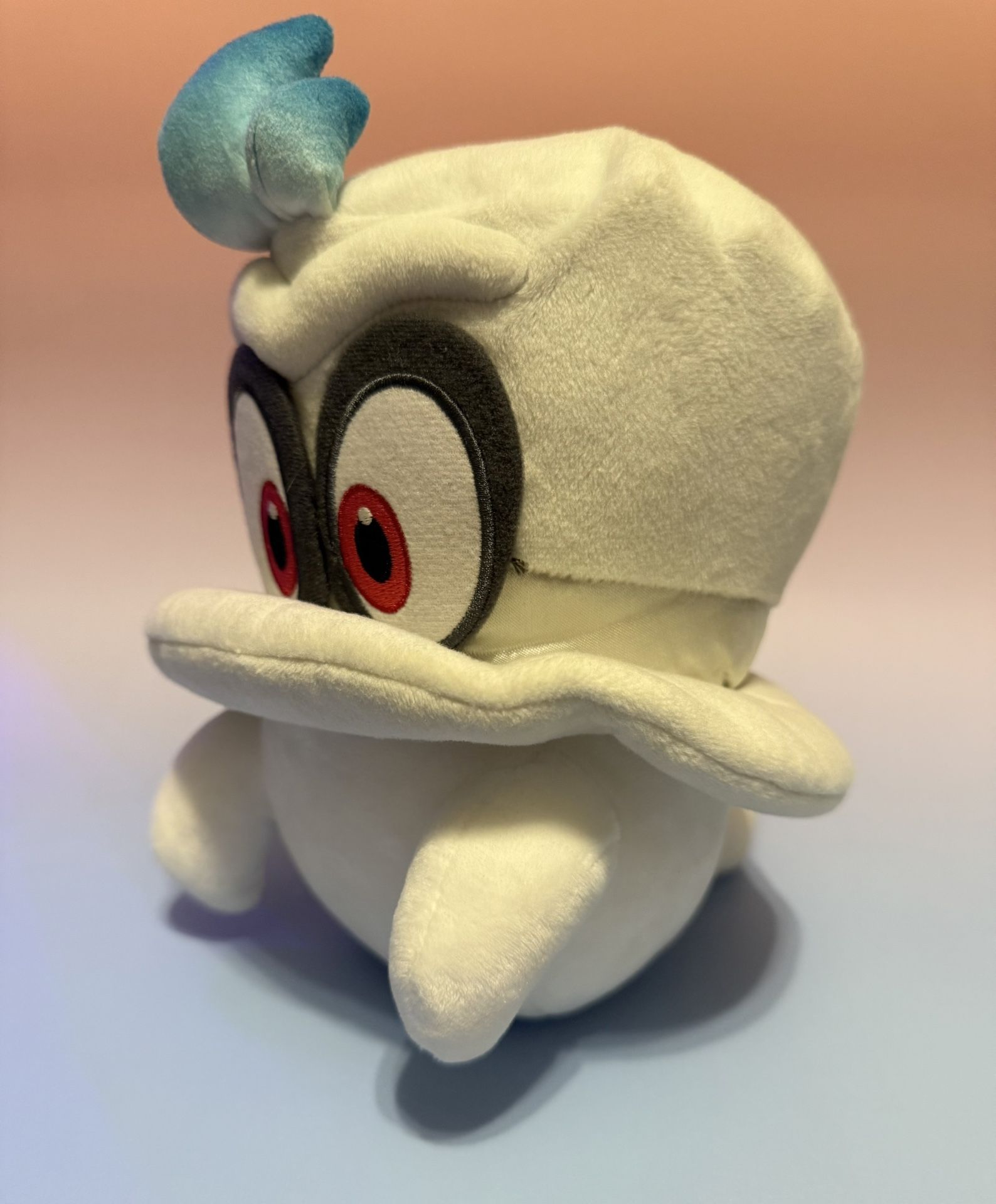 Super Mario Odyssey. Nintendo Cappy 8" Plush Stuffed Animal. Great Condition! 