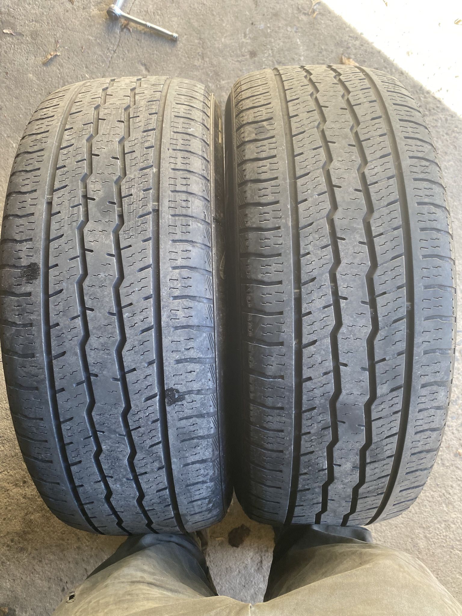 Pair Tires 245 60 18