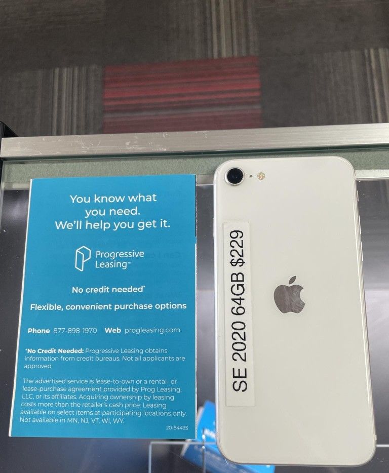 IPHONE SE 2020 64GB - $50 DOWN - NO CREDIT CHECK