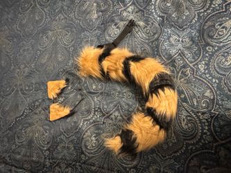 Fox tail and ears