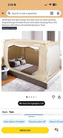 Twin Bed Tent