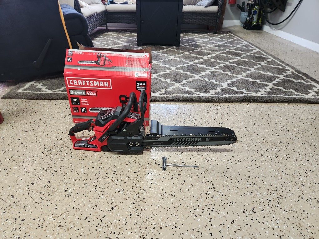 Craftsman 18" 42cc Chainsaw
