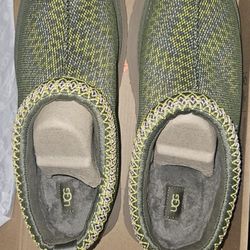 New UGG Tazz Maxi Tasman Burnt Olive Slippers SZ 11